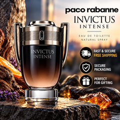 Paco Rabanne Invictus Intense 100ml Eau de Toilette EDT Spray for Men