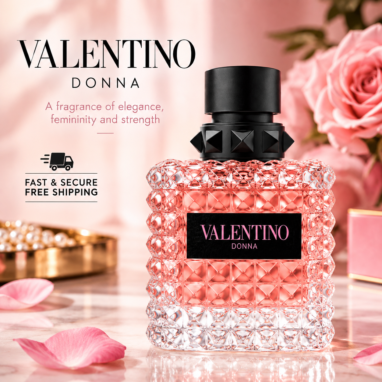 Valentino Donna Born In Roma Eau de Parfum 100ml – Women’s Luxury Fragrance