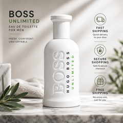BOSS Bottled Unlimited EDT 100ml – Men’s Fresh Luxury Fragrance