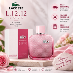 Lacoste L.12.12 Rose Eau Intense 100ml – Men’s Luxury Perfume