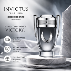 Paco Rabanne Invictus Platinum Eau de Parfum 100ml – Men’s Luxury Fragrance