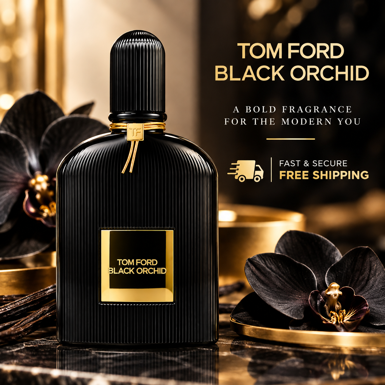 Tom Ford Black Orchid Eau de Parfum 100ml – Unisex Luxury Fragrance