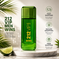 Carolina Herrera 212 VIP Men Wins Eau de Toilette – Men’s Luxury Fragrance