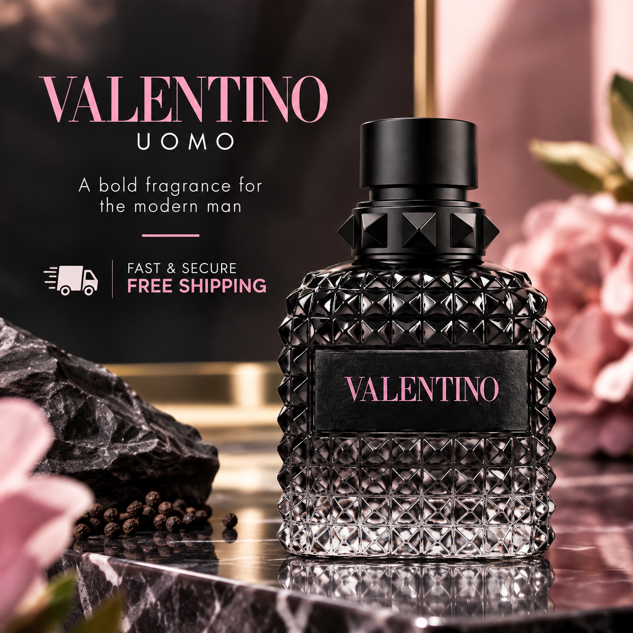 Valentino Uomo Born In Roma Eau de Toilette 100ml – Men’s Luxury Fragrance