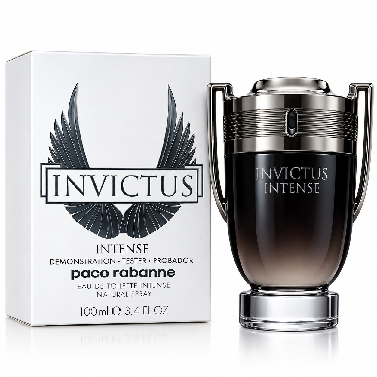 Paco Rabanne Invictus Intense 100ml Eau de Toilette EDT Spray for Men