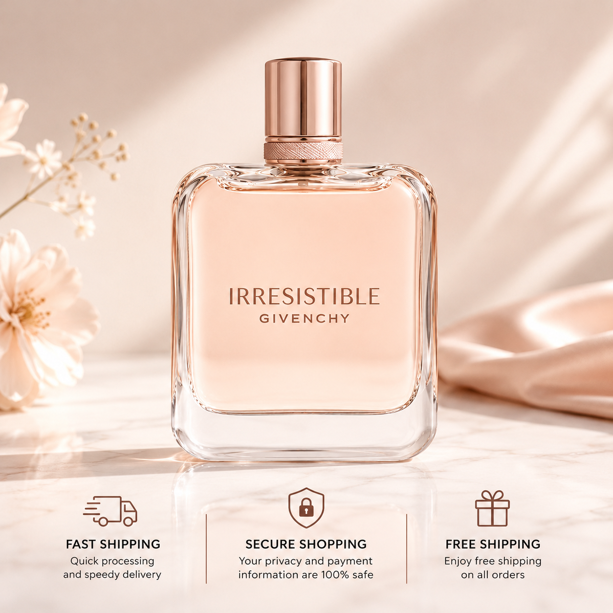 Givenchy Irresistible Eau de Parfum 80ml – Women’s Luxury Fragrance
