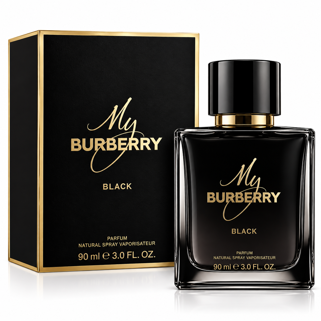Burberry My Burberry Black Parfum 90ml Spray for Women – Luxury Fragrance