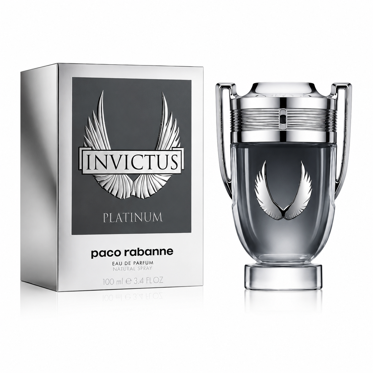 Paco Rabanne Invictus Platinum Eau de Parfum 100ml – Men’s Luxury Fragrance