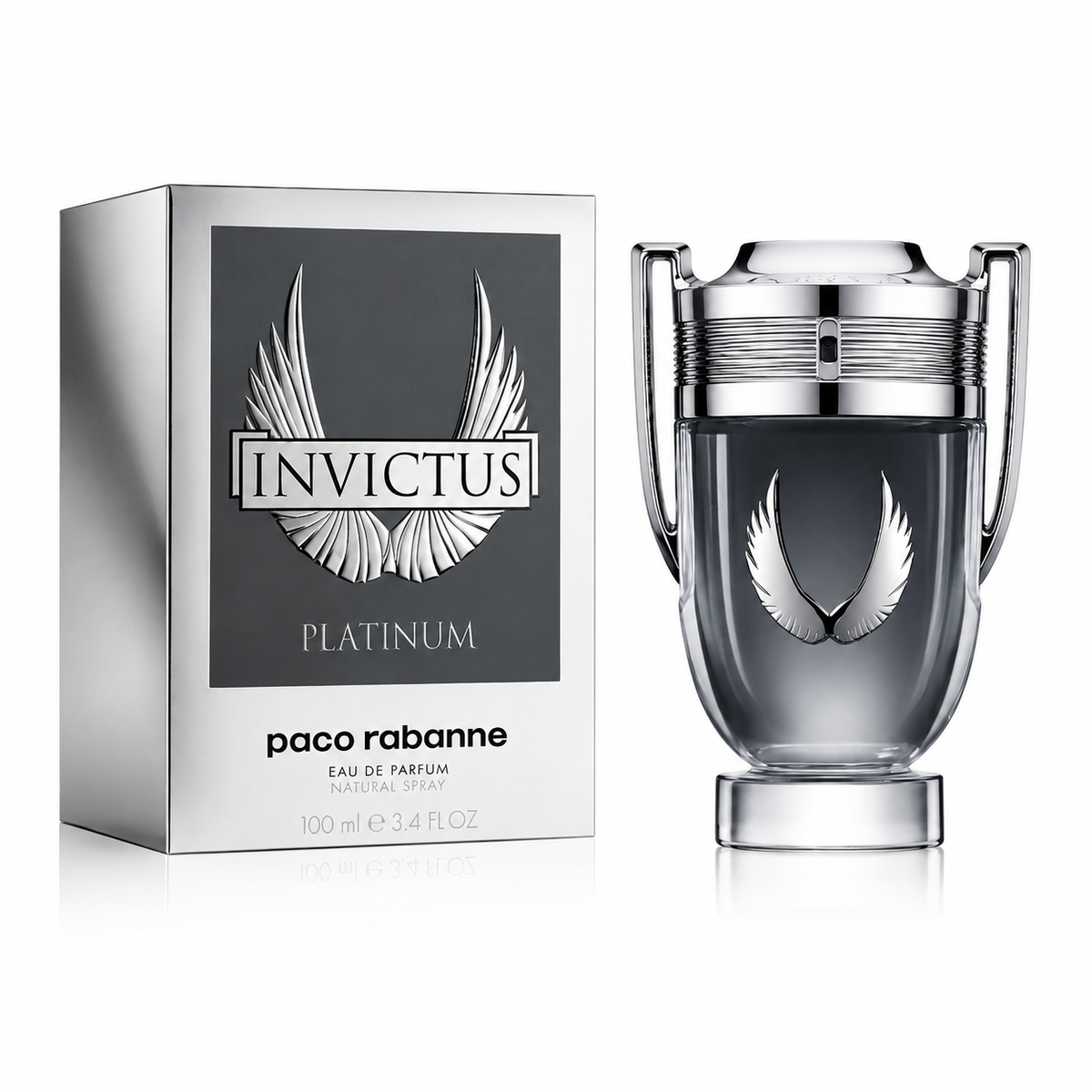 Paco Rabanne Invictus Platinum Eau de Parfum 100ml – Men’s Luxury Fragrance