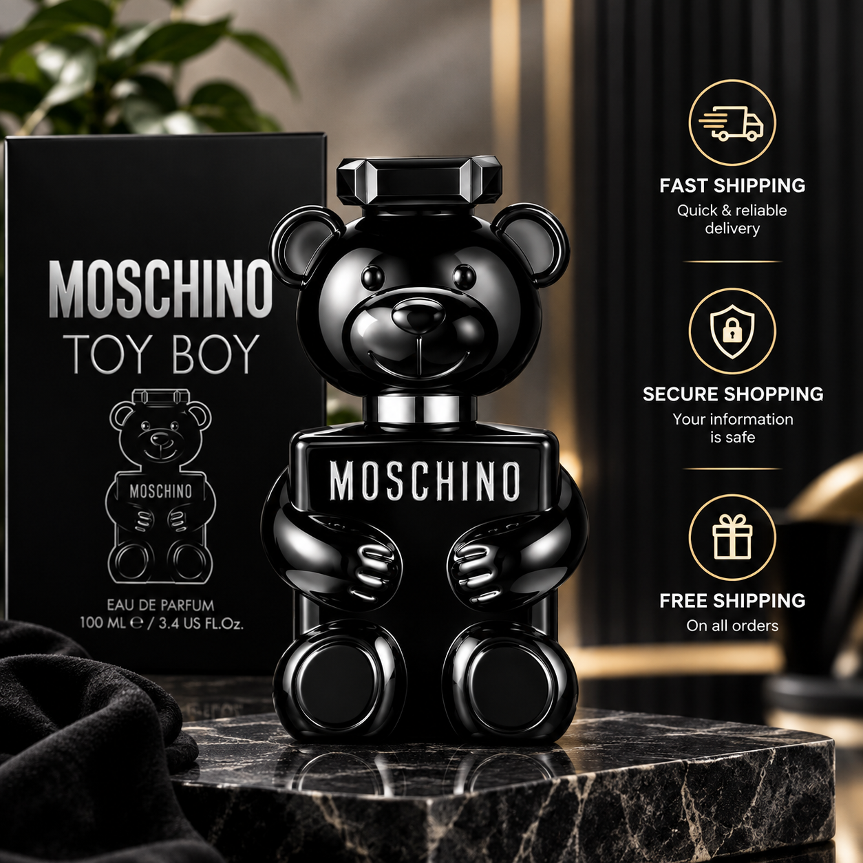 Moschino Toy Boy Eau de Parfum 100ml – Men’s Luxury Fragrance