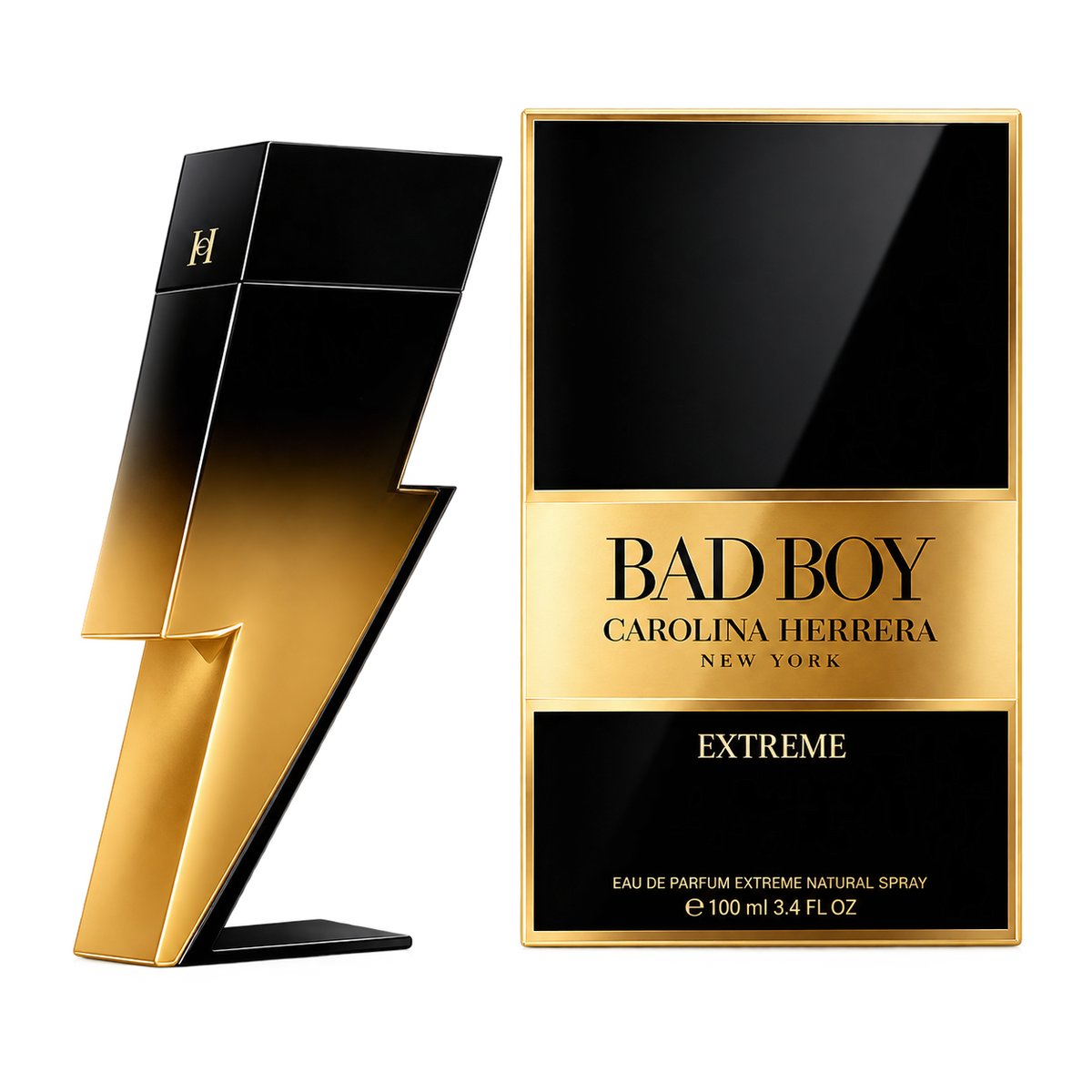 Carolina Herrera Bad Boy Extreme Eau de Parfum 100ml EDP Spray for Men – Luxury Fragrance
