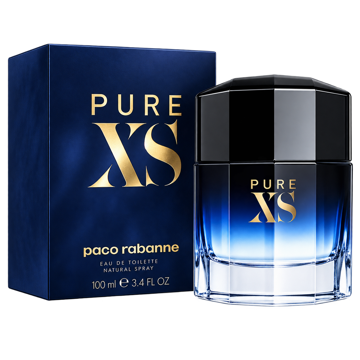 Paco Rabanne Pure XS for Men Eau de Toilette 100ml – Luxury Long-Lasting Fragrance
